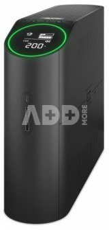 APC BACK-UPS PRO FOR GAMING, 2200VA/1320W, TOWER, 230V, 4X SCHUKO AND 2X IEC C13 OUTLETS