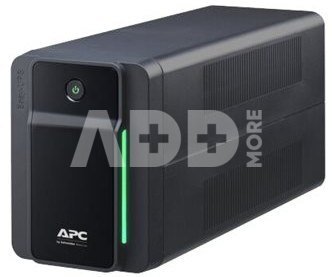APC Easy UPS, 700VA, Tower, 230V, 2x CEE 7/3 Schuko outlets, AVR, Black