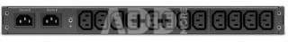 APC RACK ATS, 230V, 10A, C14 IN, (12) C13 OUT