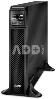 APC Smart-UPS On-Line, 1000VA/1000W, tower, 230V, 6x C13 IEC sockets, SmartSlot, extended uptime, wireless rail kit, Black