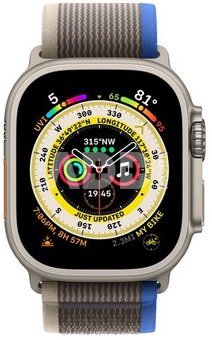 49mm Blue/Gray Trail Loop - S/M