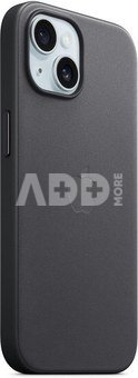 Apple iPhone 15 FineWoven Case MagSafe, black