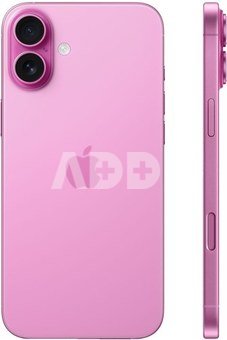 Apple iPhone 16 Plus | Pink | 6.7 " | Super Retina XDR | 2796 x 1290 pixels | A18 | Internal RAM 8 GB | 128 GB | Dual SIM | 4G | 5G | Main camera resolution 48+12 MP | Secondary camera resolution 12 MP | iOS | 18