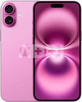 Apple iPhone 16 Plus | Pink | 6.7 " | Super Retina XDR | 2796 x 1290 pixels | A18 | Internal RAM 8 GB | 128 GB | Dual SIM | 4G | 5G | Main camera resolution 48+12 MP | Secondary camera resolution 12 MP | iOS | 18