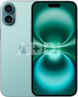 Apple iPhone 16 Plus | Teal | 6.7 " | Super Retina XDR | 2796 x 1920 pixels | A18 | Internal RAM 8 GB | 128 GB | Dual SIM | 4G | 5G | Main camera resolution 48+12 MP | Secondary camera resolution 12 MP | iOS | 18