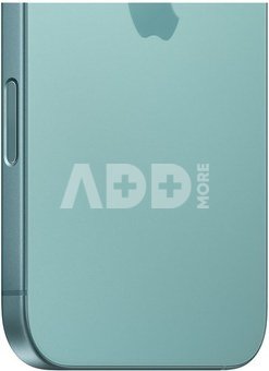 Apple iPhone 16 Plus | Teal | 6.7 " | Super Retina XDR | 2796 x 1920 pixels | A18 | Internal RAM 8 GB | 128 GB | Dual SIM | 4G | 5G | Main camera resolution 48+12 MP | Secondary camera resolution 12 MP | iOS | 18