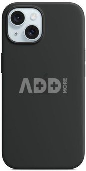 Apple Silicone Case iPhone 15 Plus, black
