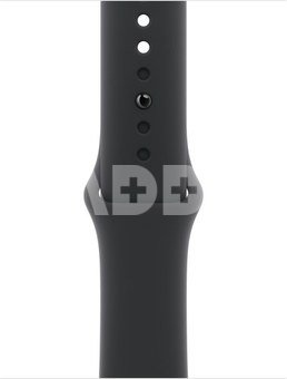 Apple Watch 11 GPS + Cellular 42mm Sport Band S/M, jet black/black (MF834ET/A)