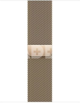 Apple Watch 9 GPS + Cellular 41mm Stainless Steel Milanese Loop, gold (MRJ73ET/A)