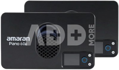 Amaran Pano 60c 2-Light Kit Charcoal - UK