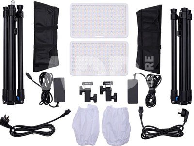 Amaran Pano 60c - 2 Light Kit (White)