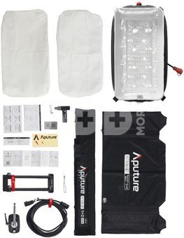 Aputure INFINIMAT LED & Clear Softbox Pack 1x2
