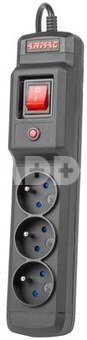 Armac Surge Protector M3 Multi 1.5m black (3 slots)