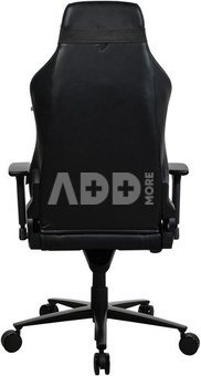 Arozzi Frame material: Metal; Wheel base: Aluminium; Upholstery: Soft PU | Gaming Chairs | Vernazza SoftPU | Pure Black