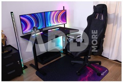 Arozzi Gaming Desk | Arena Small | Pure Black