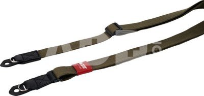 Artisan & Artist I ACAM-100AA I Slim & Soft Cloth Camera strap - Leica M/mirrorless (w/Ring) Khaki