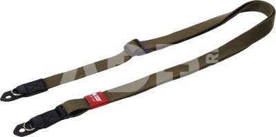 Artisan & Artist I ACAM-100AA I Slim & Soft Cloth Camera strap - Leica M/mirrorless (w/Ring) Khaki