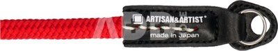 Artisan & Artist I ACAM-306A I Silk Camera Strap, Red