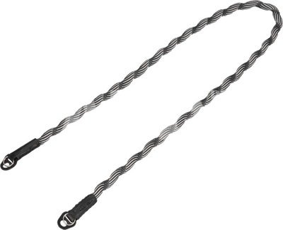 Artisan & Artist I ACAM-707 I Spiral Cord Strap, Black/White