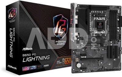 ASRock B650 PG LIGHTNING AM5 4DDR5 HDMI M.2 ATX