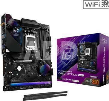 ASRock Motherboard B850 Phantom Gaming Rip tide WiFi AM5 4DDR5 ATX