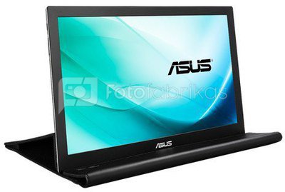 ASUS LCD MB169B+ FHD Portable USB-powered monitor 15.6" Wide IPS/16:9/1920x1080/0.179/700:1/14ms/200cdqm/H=160 V=160/USB3.0/Silver-Black Asus