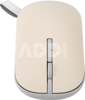 Asus Marshmallow Mouse | MD100 | Mouse | 2.4 GHz, Bluetooth | Beige