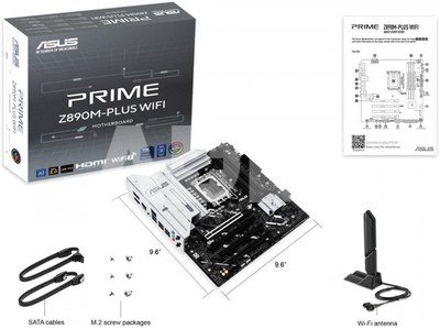 Asus Motherboard PRIME Z890M-PLUS WIFI S 1851 4DDR5 TB4/DP mATX /90MB1J80-M0EAY0