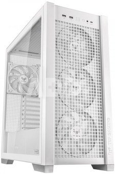 Asus PC case TUF Gaming GT302 Tempered Glass ARGB EATX white