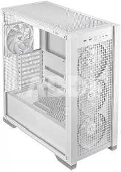 Asus PC case TUF Gaming GT302 Tempered Glass ARGB EATX white