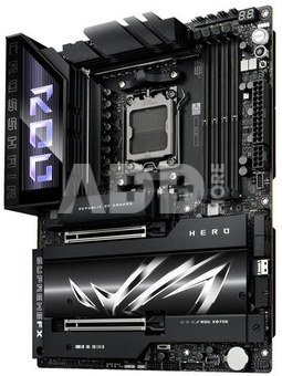 Asus ROG CROSSHAIR X870E HERO | Processor family AMD | Processor socket AM5 | DDR5 | Supported hard disk drive interfaces SATA, M.2 | Number of SATA connectors 4