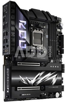 Asus ROG CROSSHAIR X870E HERO | Processor family AMD | Processor socket AM5 | DDR5 | Supported hard disk drive interfaces SATA, M.2 | Number of SATA connectors 4