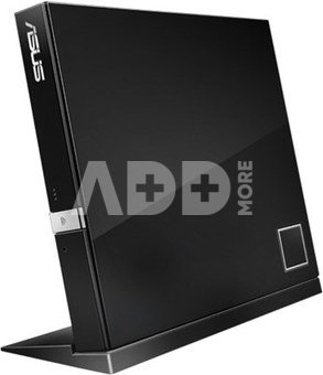 ASUS SBC-06D2X-U External Slim Blu-ray Drive, Black, BDXL support, 6X Blu-ray reading speed, USB 2.0