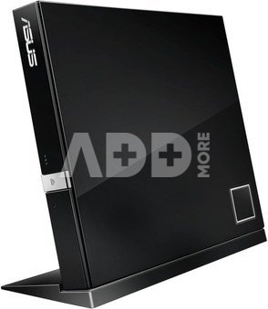 ASUS SBC-06D2X-U External Slim Blu-ray Drive, Black, BDXL support, 6X Blu-ray reading speed, USB 2.0