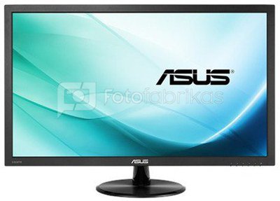 Asus VP228HE 21.5 ", FHD, 1920 x 1080 pixels, 16:9, LCD, 1 ms, 200 cd/m², Black, Power, VGA