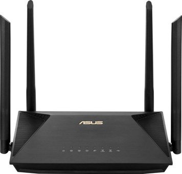 Asus Wi-Fi 6 Wireless Dual Band Gigabit Router UK Plug RT-AX1800U 802.11ax, Ethernet LAN (RJ-45) ports 3, MU-MiMO Yes, No mobile broadband, Antenna type External, 1xUSB