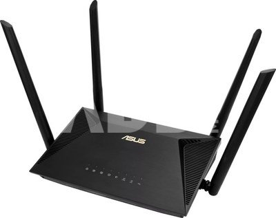 Asus Wi-Fi 6 Wireless Dual Band Gigabit Router UK Plug RT-AX1800U 802.11ax, Ethernet LAN (RJ-45) ports 3, MU-MiMO Yes, No mobile broadband, Antenna type External, 1xUSB