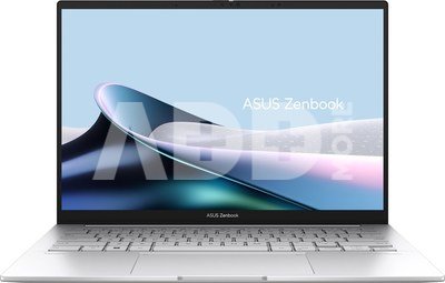 Asus Zenbook 14 UX3405CA-QL219W | Foggy Silver | 14 " | OLED | Touchscreen | WUXGA | 1920 x 1200 pixels | Glossy | Intel Core Ultra 5 | 225H | 16 GB | LPDDR5X | Solid-state drive capacity 512 GB | Intel Arc Graphics | Windows 11 Home | 802.11be | Bluetooth version 5.4 | Keyboard language English | Keyboard backlit