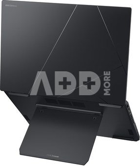 Asus Zenbook Duo UX8406CA-PZ009W | Basalt Gray | 14 " | OLED | Touchscreen | 3K | 2880 x 1800 pixels | Glossy | Intel Core Ultra 9 | 285H | 32 GB | LPDDR5X | Solid-state drive capacity 2000 GB | Intel Arc Graphics | Windows 11 Home | 802.11be | Bluetooth version 5.4 | Keyboard language English
