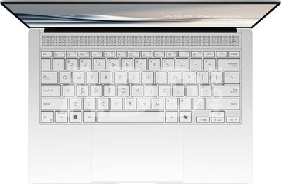 Asus Zenbook S 14 | Scandinavian White | 14 " | OLED | 2880 x 1800 pixels | 120 Hz | Glossy | Intel LNL Core Ultra | 5 16 GB | 16 GB | LPDDR5X | Intel Arc Graphics | Windows 11 Home | Wi-Fi 7 (802.11be) (Tri-band) 2x2 | Bluetooth version 5.4 | Keyboard language US | Keyboard backlit