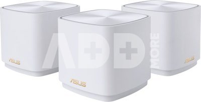Asus ZenWiFi XD4 Plus (W-3-PK) Wireless-AX1800, 10/100/1000, ETHERNET LAN (RJ-45) PORTS 2, INTERNAL ANTENNA X 2, 802.12 a/b/g/n/ac/ax