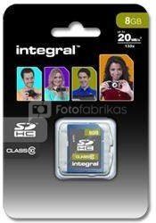 Atminties kortelė Integral 8GB SDHC CL10