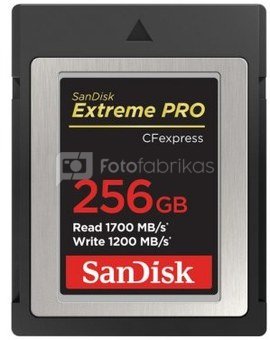 Atminties kortelė SanDisk CF Express Type 2 256 GB Extreme pro