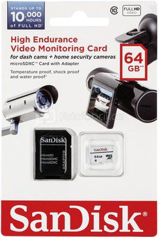 SanDisk High End. microSDXC 64GB Video Monitor. SDSDQQ-064G-G46A