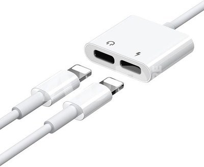Audio Adapter Dual Lightning Joyroom S-Y104 (white)