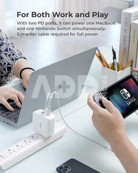 AUKEY AUKEY PA-B6S White Omni a Mix GaN ultrafast Wal