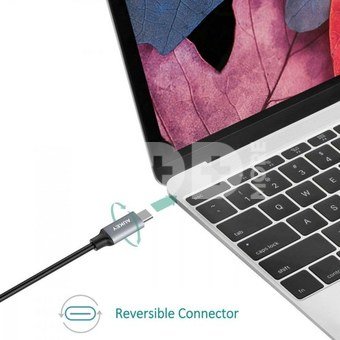 AUKEY CB-CD6 Ultrafast Braided uick Charge USB C - USB C 2m
