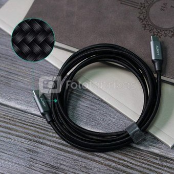 AUKEY CB-CD6 Ultrafast Braided uick Charge USB C - USB C 2m