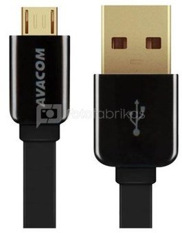 AVACOM DATOVY A NABIJECI MIC-120K MICRO USB - USB 2.0, 120CM, BLACK