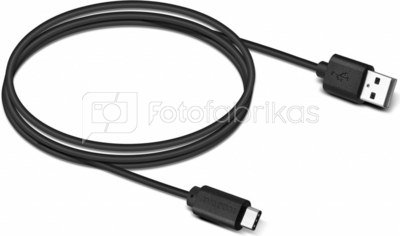 AVACOM DATOVY A NABIJECI USB CABLE - USB TYPE-C, 100CM, BLACK TPC-P10K